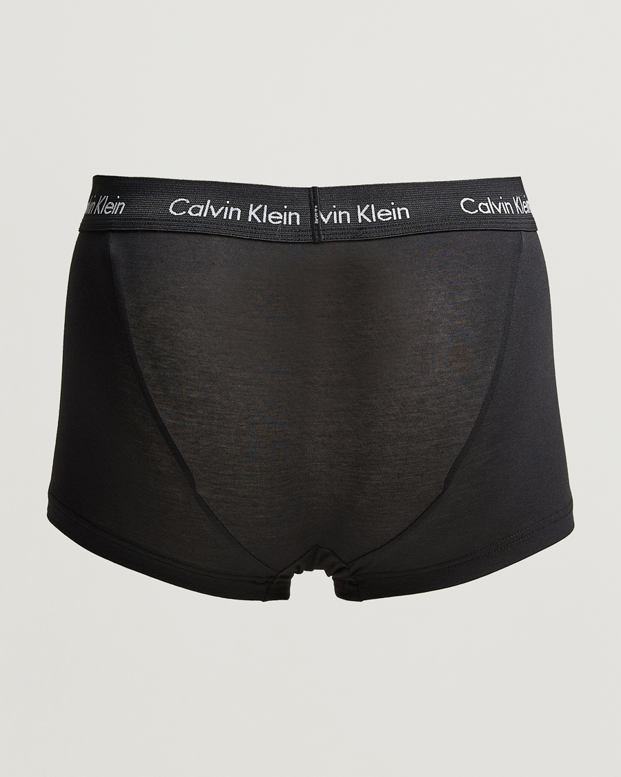 Herre | Undertøy | Calvin Klein | Cotton Stretch 3-Pack Low Rise Trunk Black