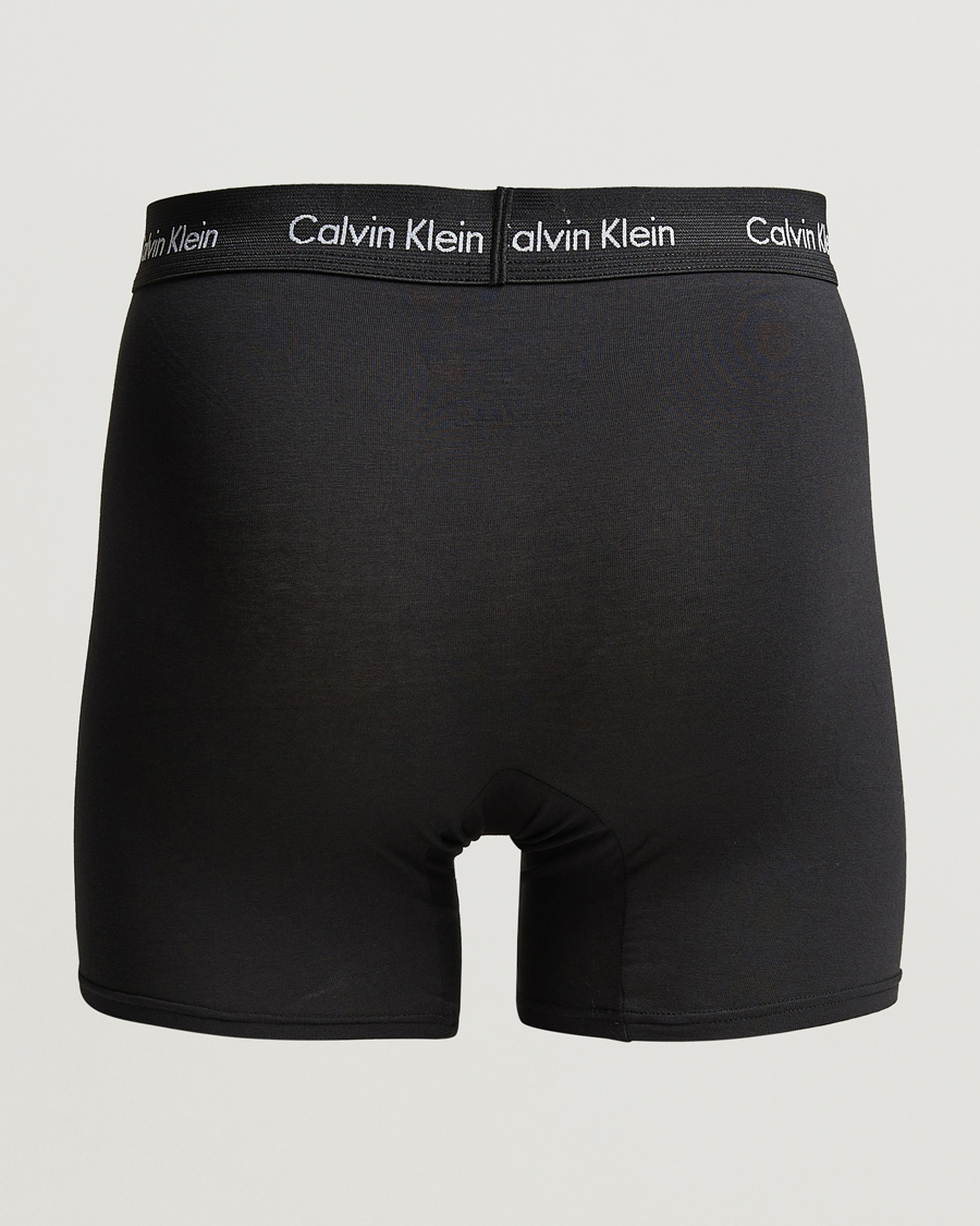 Herre | Undertøy | Calvin Klein | Cotton Stretch 3-Pack Boxer Brief Black/Port Red/Grey