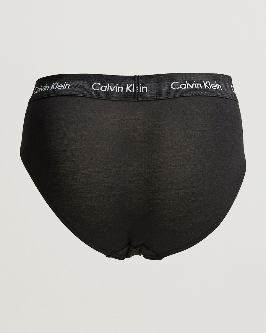 Herre | Undertøy | Calvin Klein | Cotton Stretch Hip Breif 3-Pack Black/Port Red/Grey