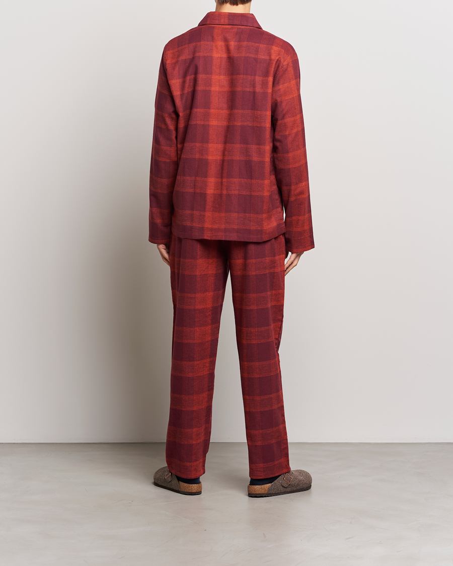 Herre | Pyjamaser og badekåper | Calvin Klein | Cotton Checked Pyjama Set Red