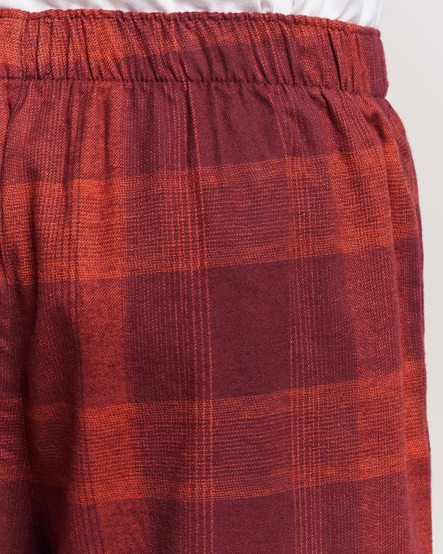 Herre | Pyjamaser og badekåper | Calvin Klein | Cotton Checked Pyjama Set Red