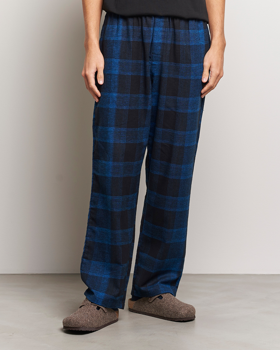 Herre | Calvin Klein | Calvin Klein | Flannel Pyjama Pants Black/Blue