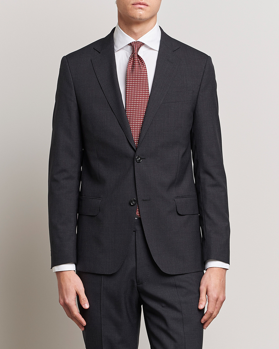 Herre | Avdelinger | Oscar Jacobson | Edmund Wool Blazer Grey