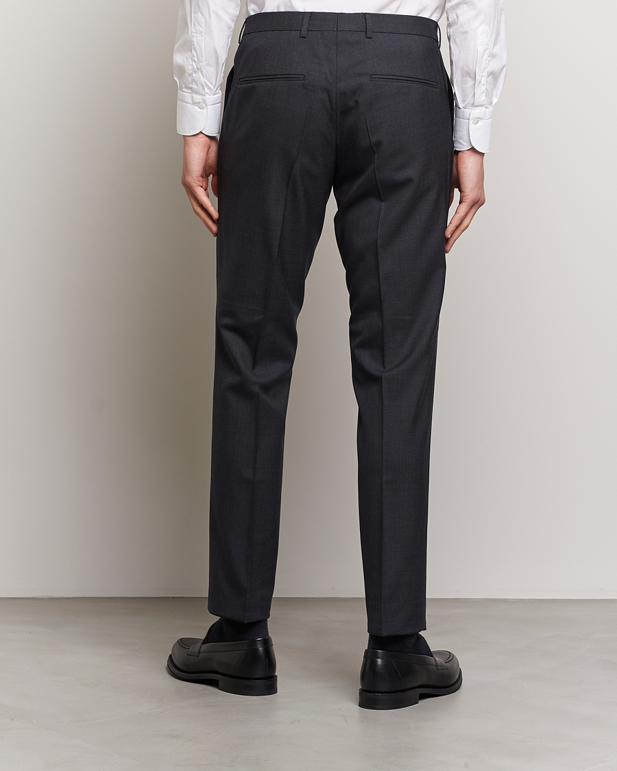 Herre | Bukser | Oscar Jacobson | Diego Wool Trousers Grey