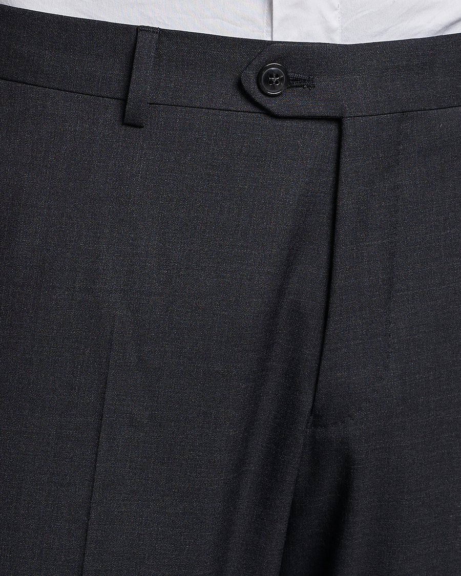 Herre | Bukser | Oscar Jacobson | Diego Wool Trousers Grey