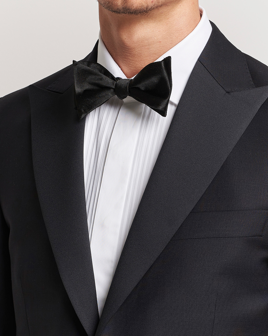 Herre | Assesoarer | Oscar Jacobson | Bow Tie, Self Tie Black