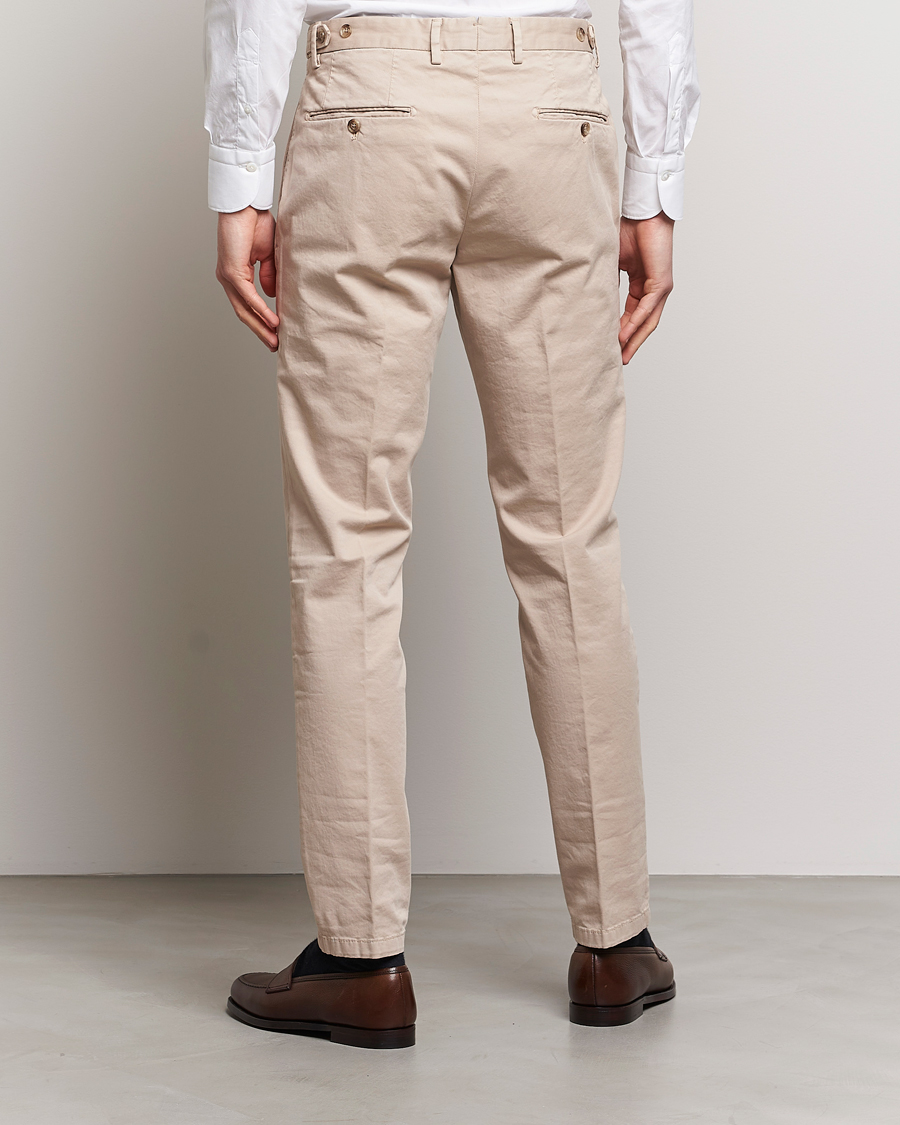 Herre | Bukser | Oscar Jacobson | Danwick Cotton Trousers Beige