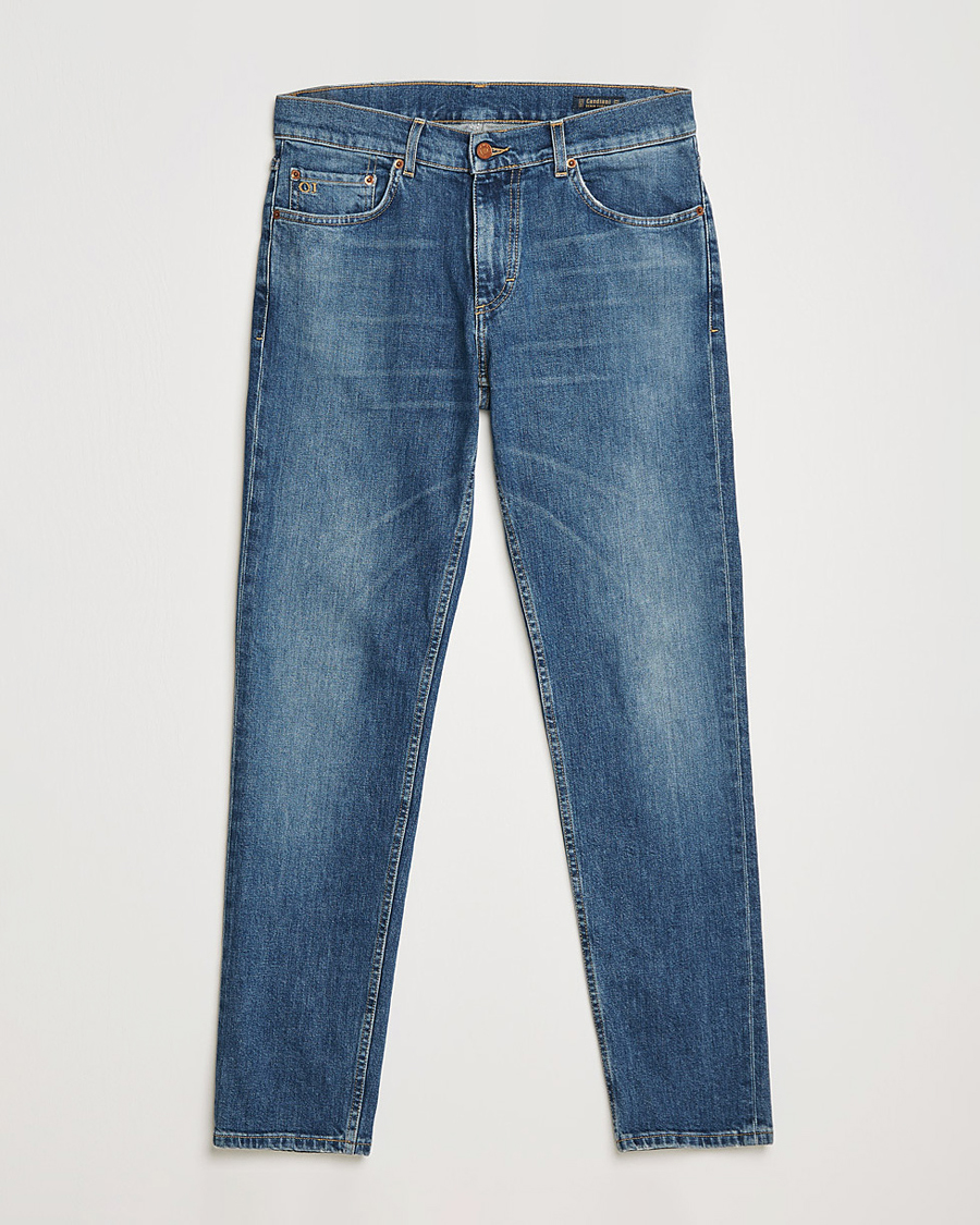 Herre |  | Oscar Jacobson | Albert Cotton Stretch Jeans Vintage Wash