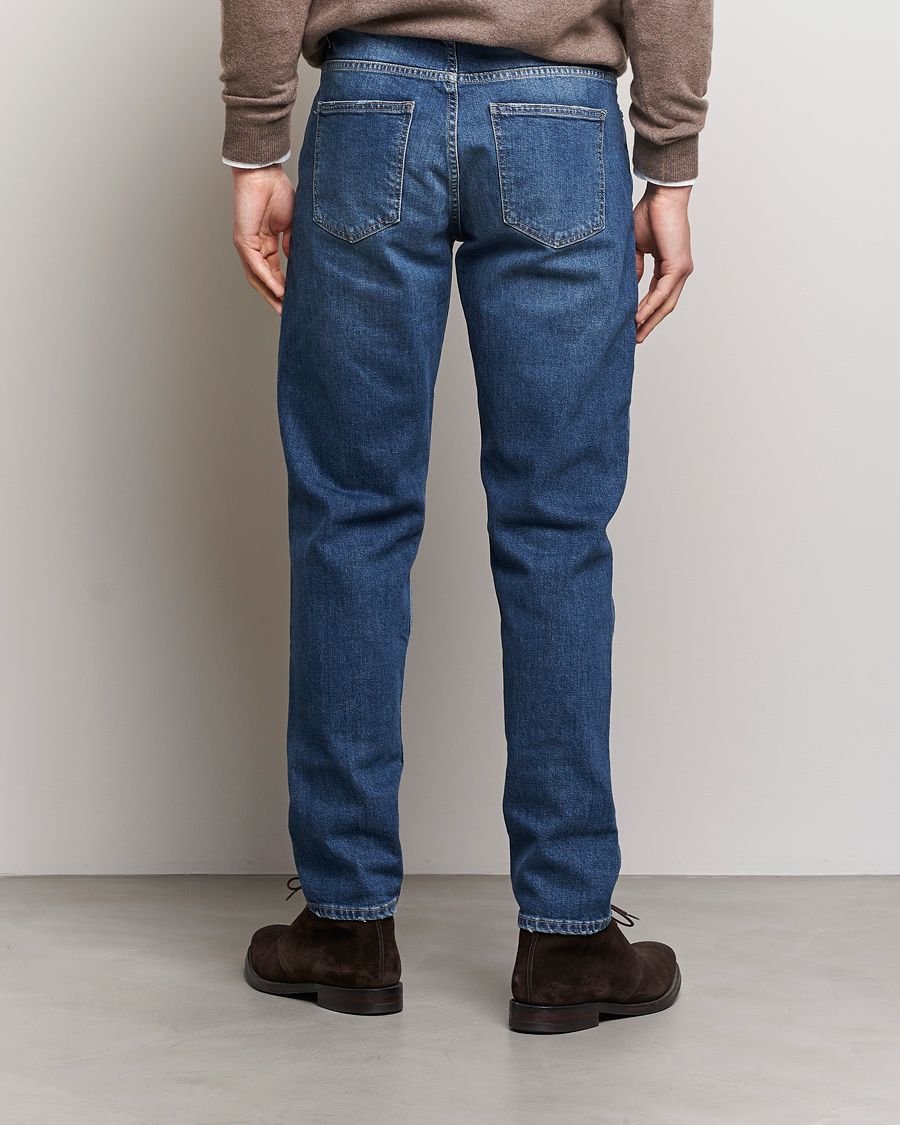 Herre | Jeans | Oscar Jacobson | Karl Cotton Stretch Jeans Vintage Wash