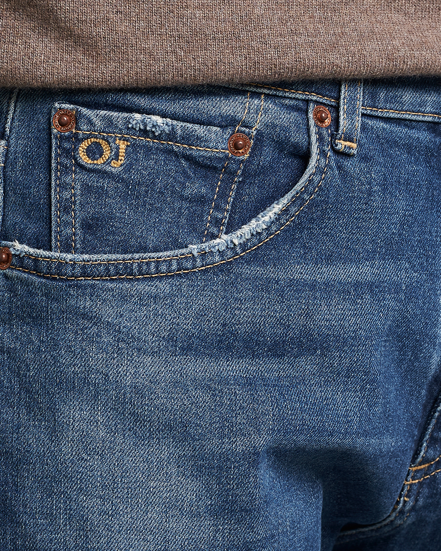 Herre | Jeans | Oscar Jacobson | Karl Cotton Stretch Jeans Vintage Wash