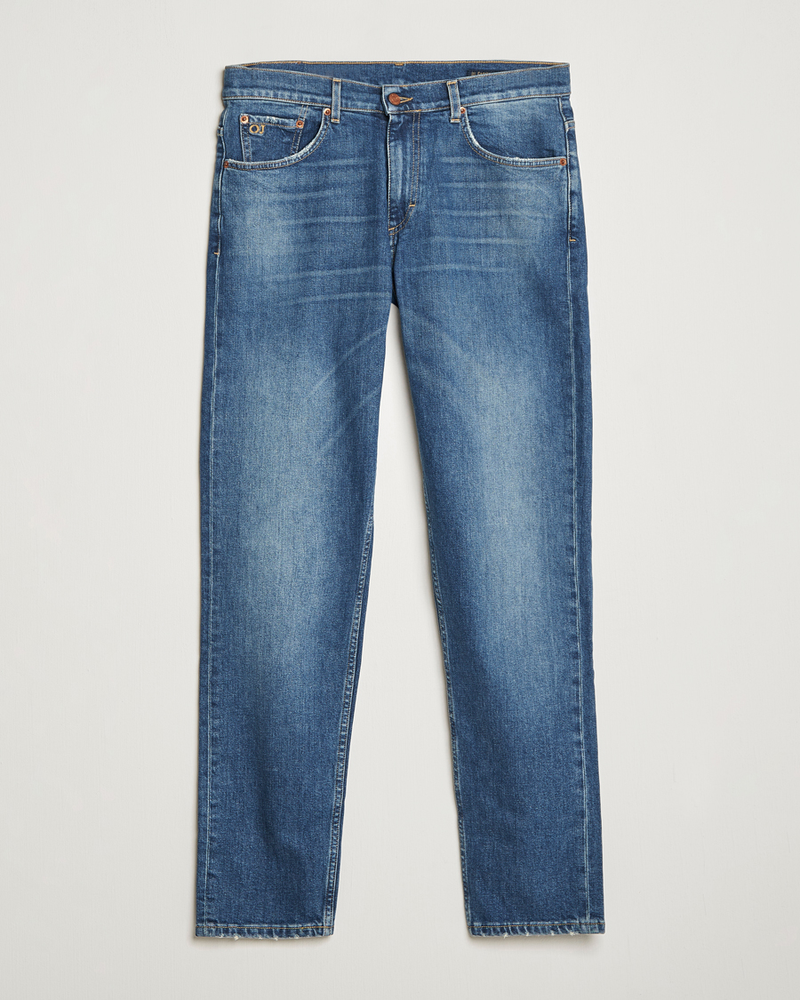 Herre | Jeans | Oscar Jacobson | Johan Cotton Stretch Jeans Vintage Wash