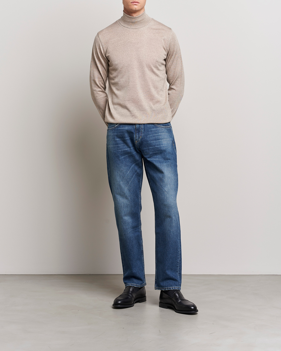 Herre | Jeans | Oscar Jacobson | Johan Cotton Stretch Jeans Vintage Wash