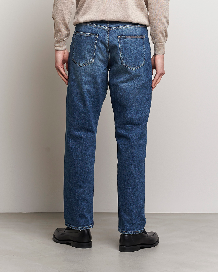 Herre | Jeans | Oscar Jacobson | Johan Cotton Stretch Jeans Vintage Wash