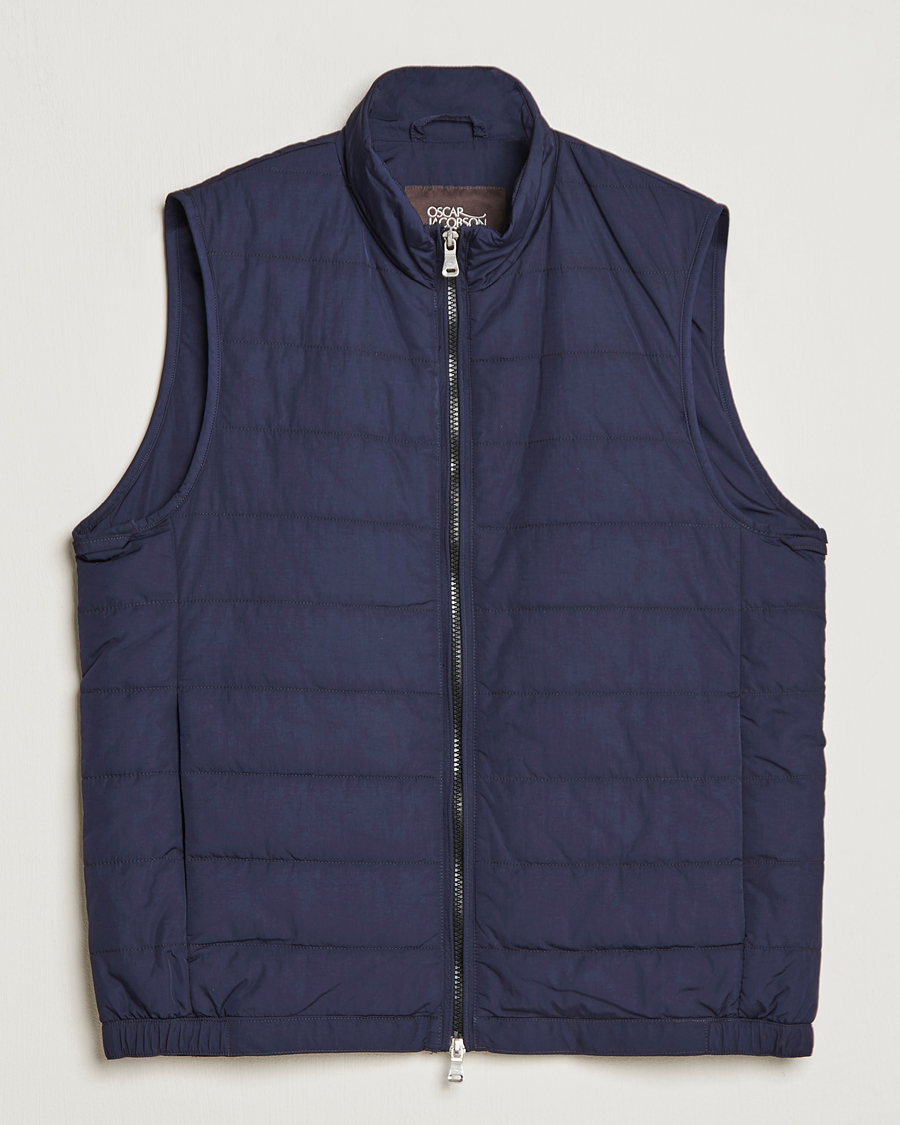 Herre | Vester | Oscar Jacobson | Liner Evo Waistcoat Blue