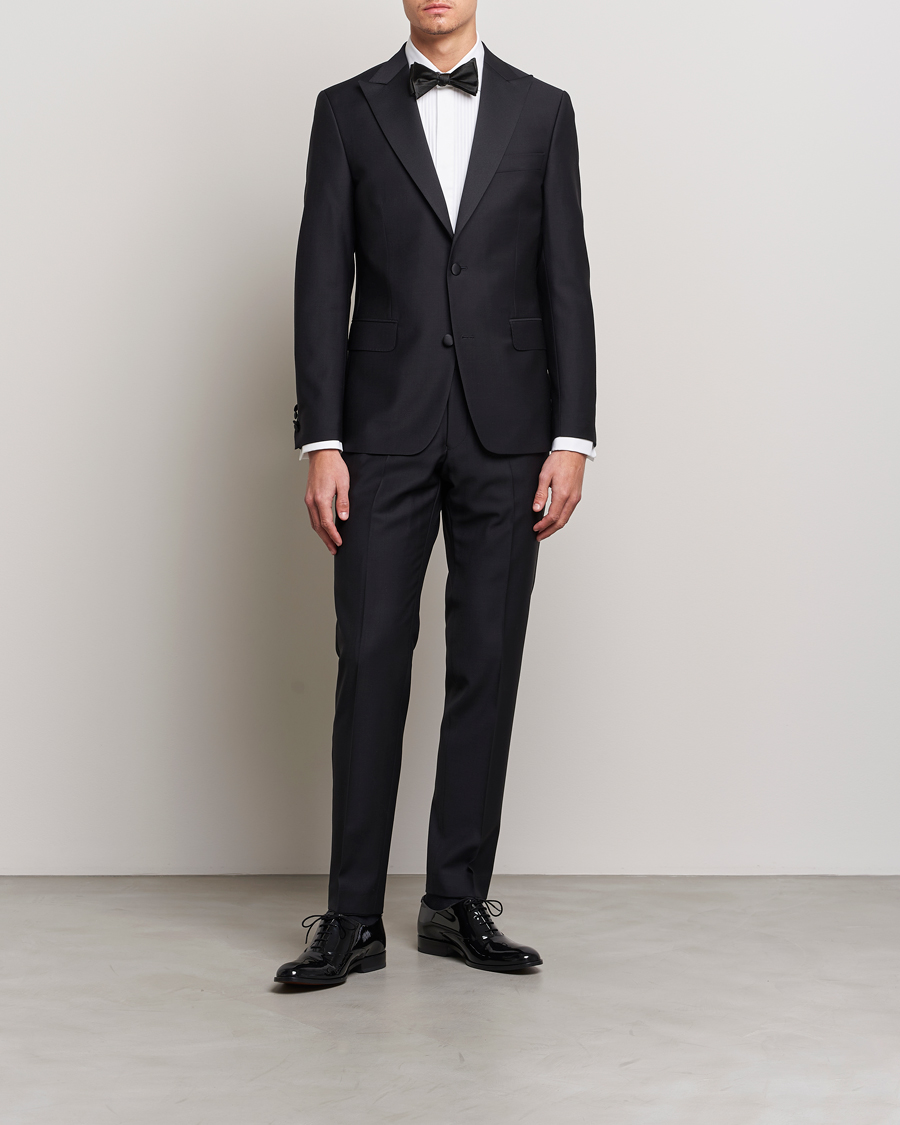 Herr | Smokingskjortor | Oscar Jacobson | Reg Fit Cut Away Tuxedo Double Cuff White