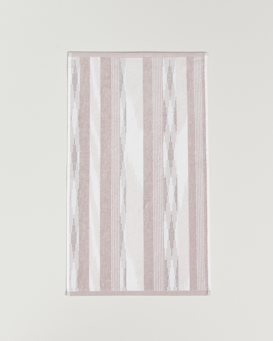 Herr | Handdukar | Missoni Home | Clint Hand Towel 40x70cm Beige/White