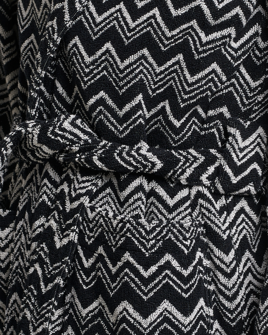 Herre | Pyjamaser og badekåper | Missoni Home | Keith Bathrobe Grey/Black