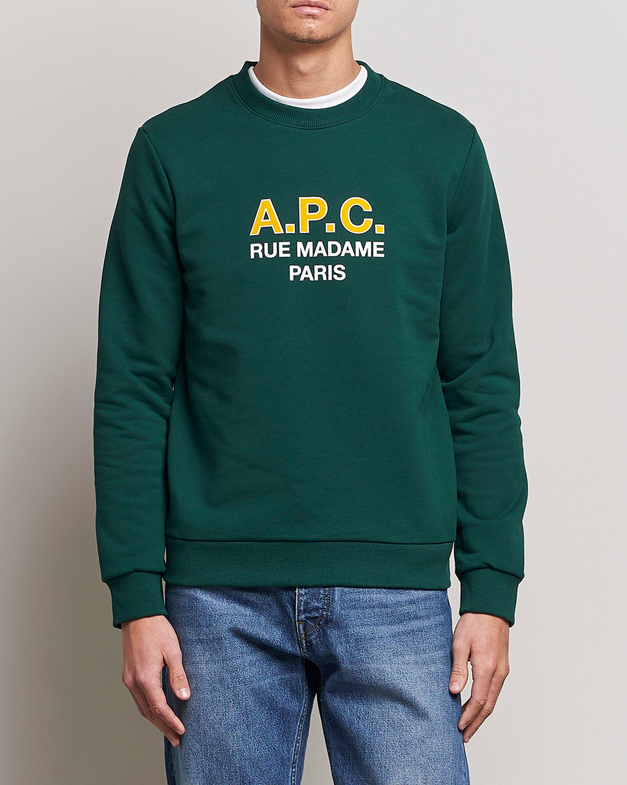 Herre | | A.P.C. | Madame Sweatshirt Dark Green