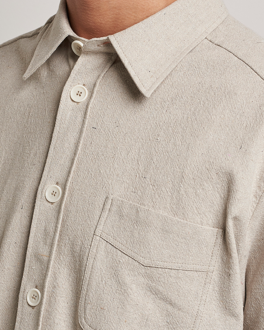 Herre | Skjorter | A.P.C. | Aston Overshirt Light Beige