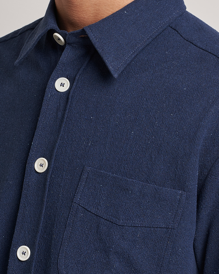 Herre | Skjorter | A.P.C. | Aston Overshirt Navy