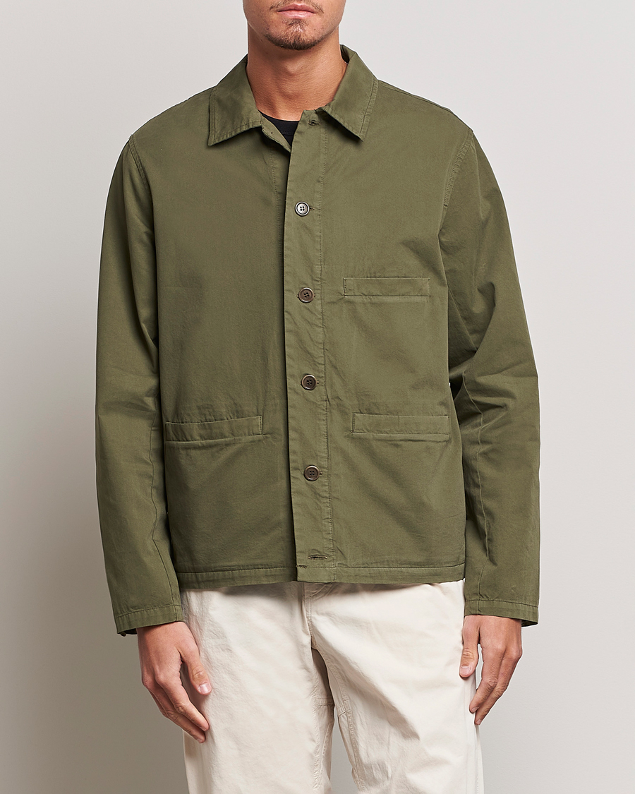 Herre |  | A.P.C. | Vianney Shirt Jacket Olive