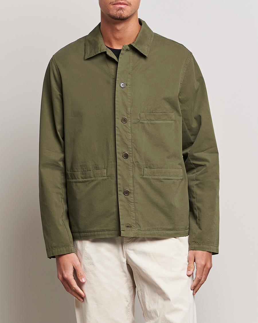 Herre | Jakker | A.P.C. | Vianney Shirt Jacket Olive