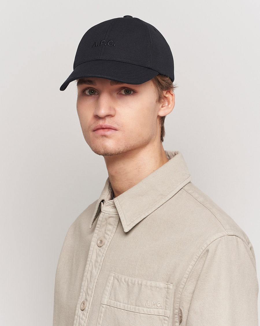 Herre | Contemporary Creators | A.P.C. | Charlie Baseball Cap Black