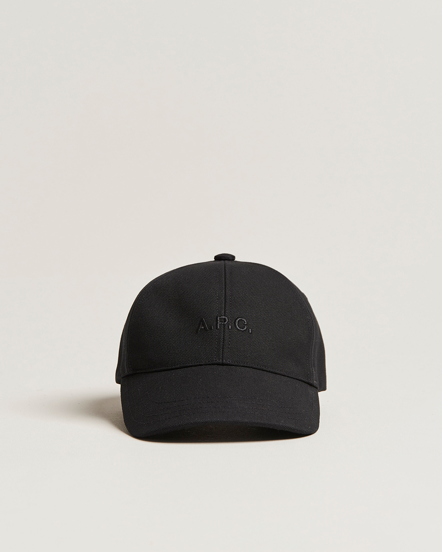 Herre | Hatter og capser | A.P.C. | Charlie Baseball Cap Black