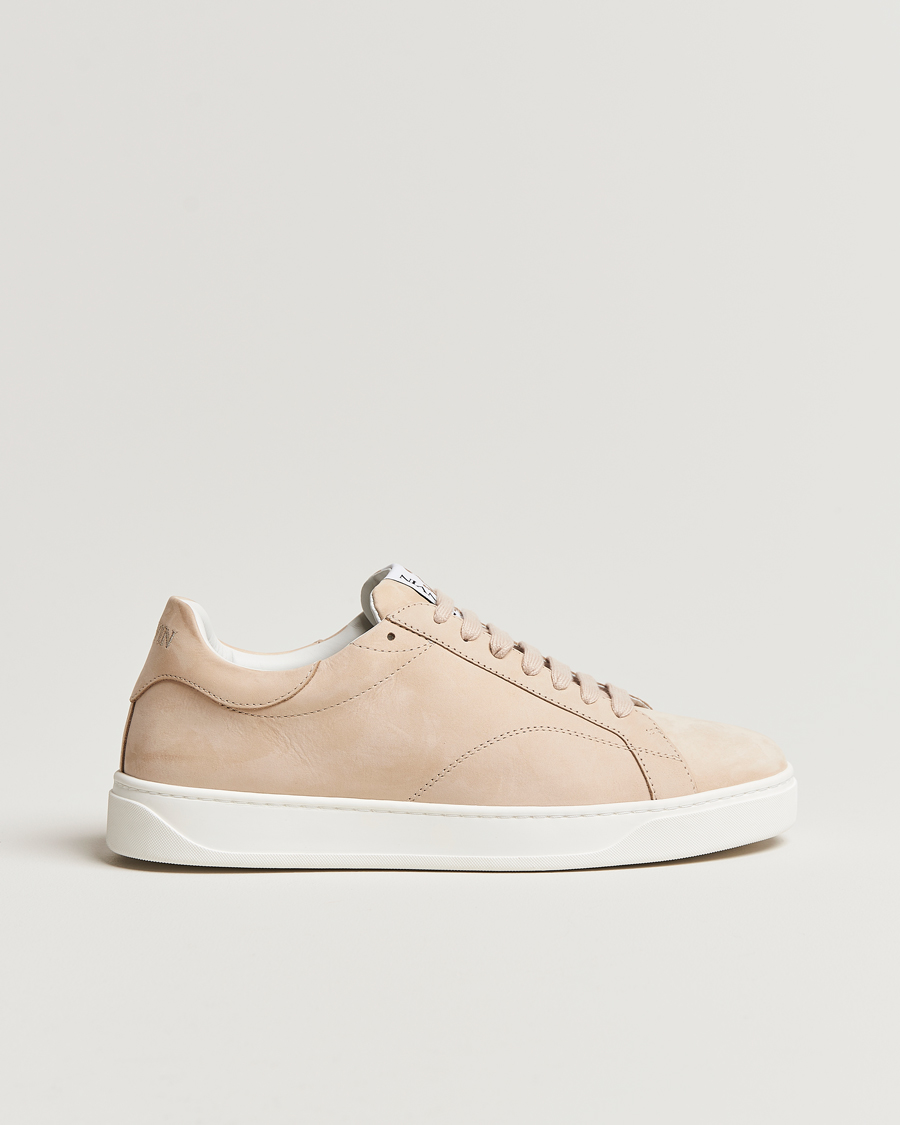 Herre | Lanvin DBB0 Plain Sneaker Sand | Lanvin | DBB0 Plain Sneaker Sand