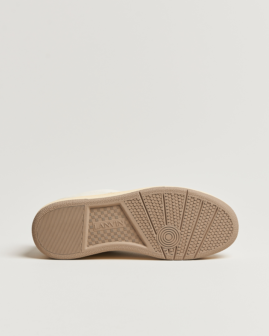 Herre | Lanvin Lite Curb Sneakers White | Lanvin | Lite Curb Sneakers White