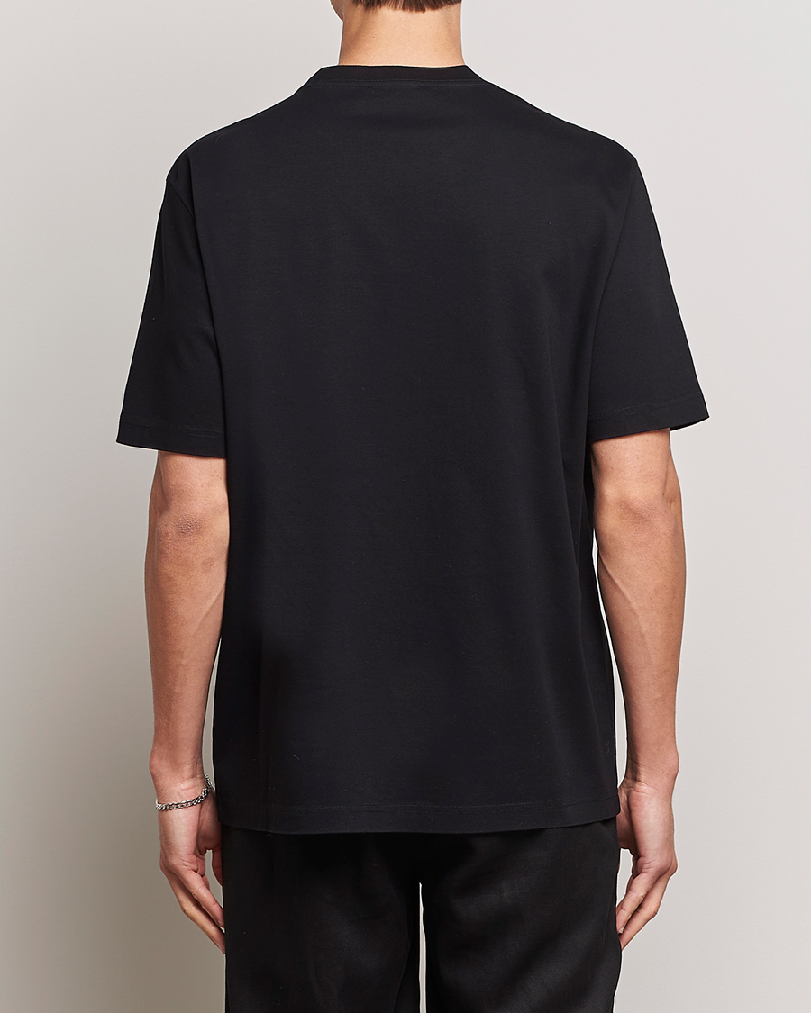 Herre | T-Shirts | Lanvin | Curb Logo T-Shirt Black