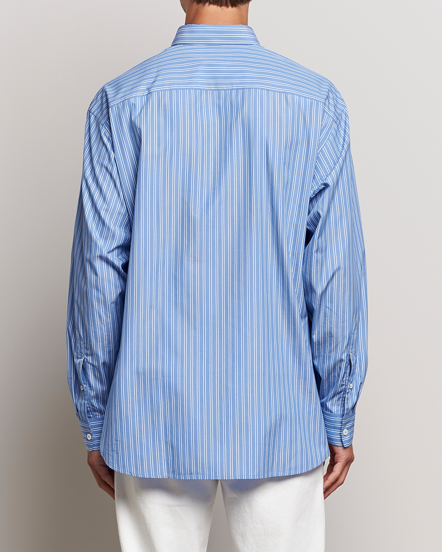 Herre | Skjorter | Lanvin | Oversize Casual Shirt Blue/White