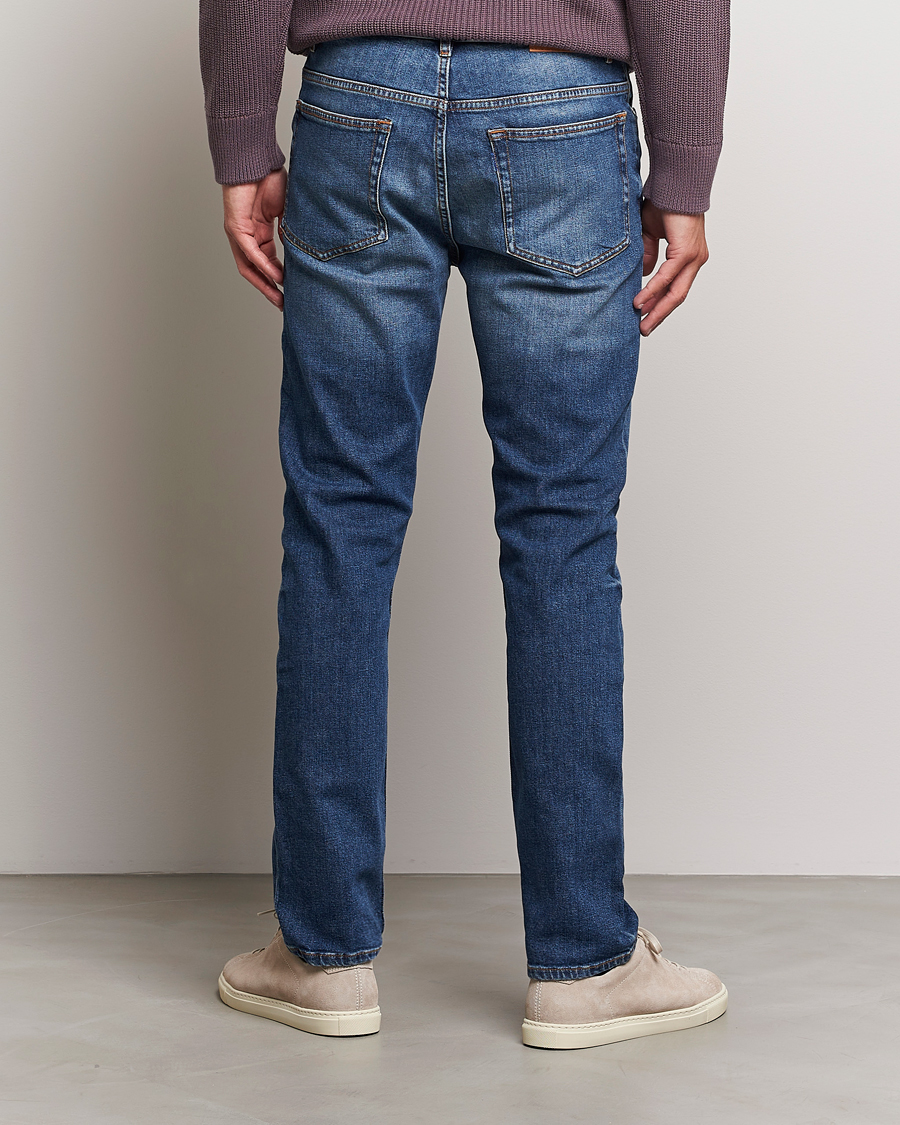 Herre | Jeans | NN07 | Johnny Stretch Jeans Mid Wash