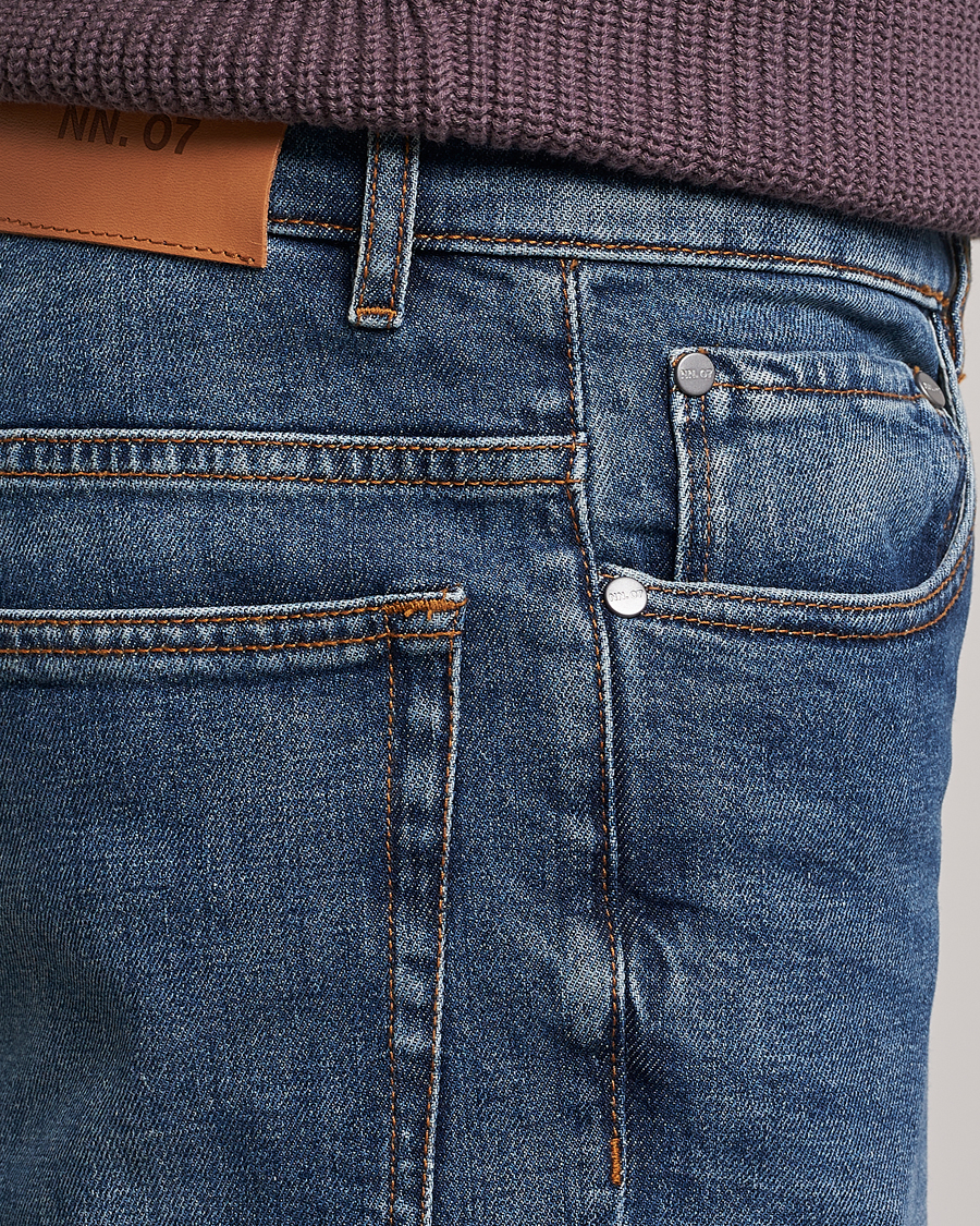 Herre | Jeans | NN07 | Johnny Stretch Jeans Mid Wash