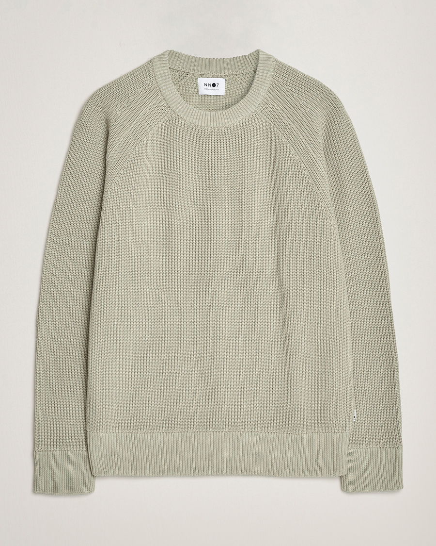Herre | Gensere | NN07 | Jacobo Organic Cotton Knitted Sweater London Fog