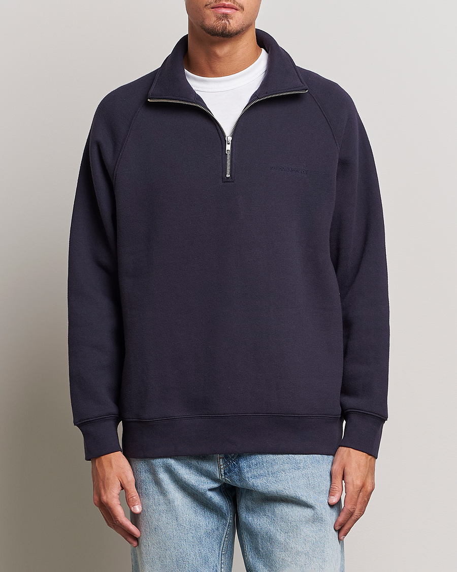 Herre | Gensere | NN07 | Carlo Half Zip Navy