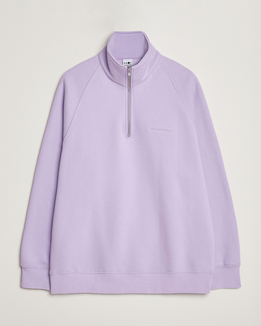 Herre | Gensere | NN07 | Carlo Half Zip Purple Rose