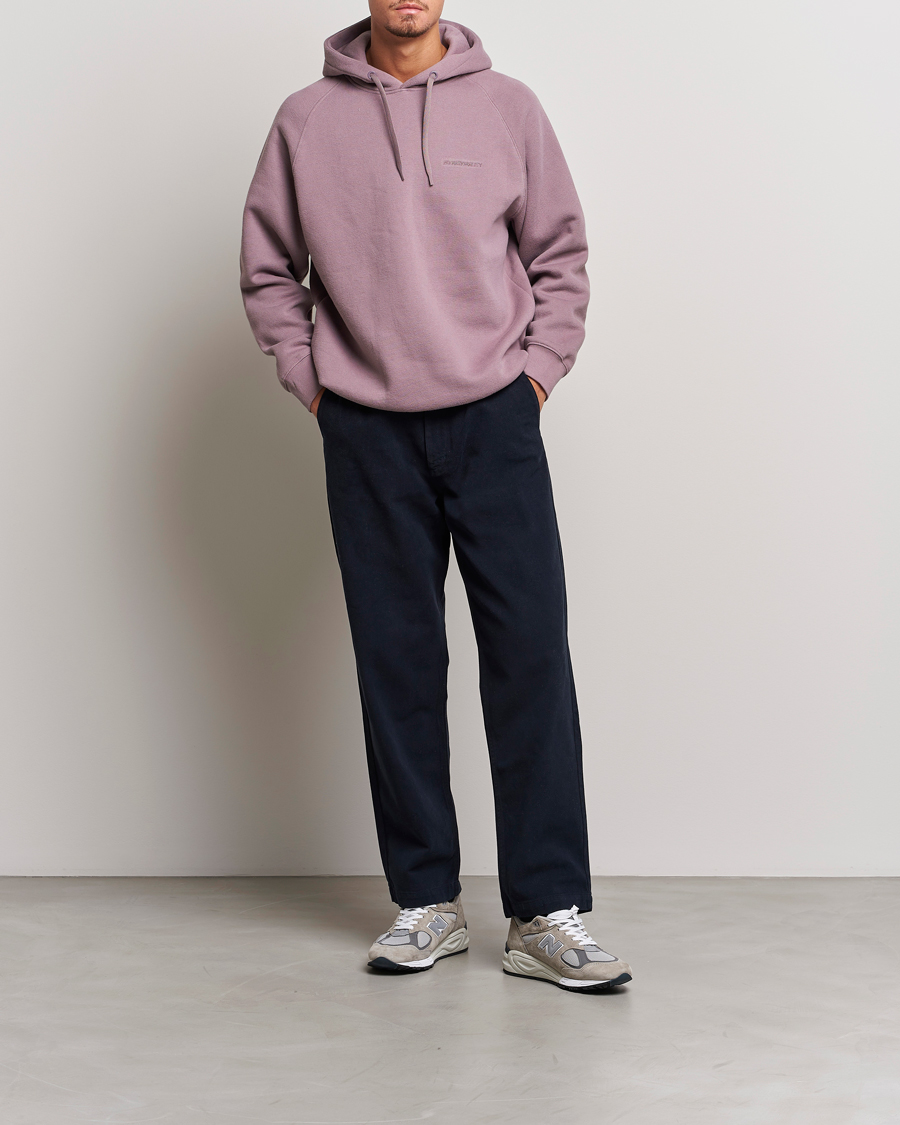 Herre | Gensere | NN07 | Carlo Hood Purple Brown