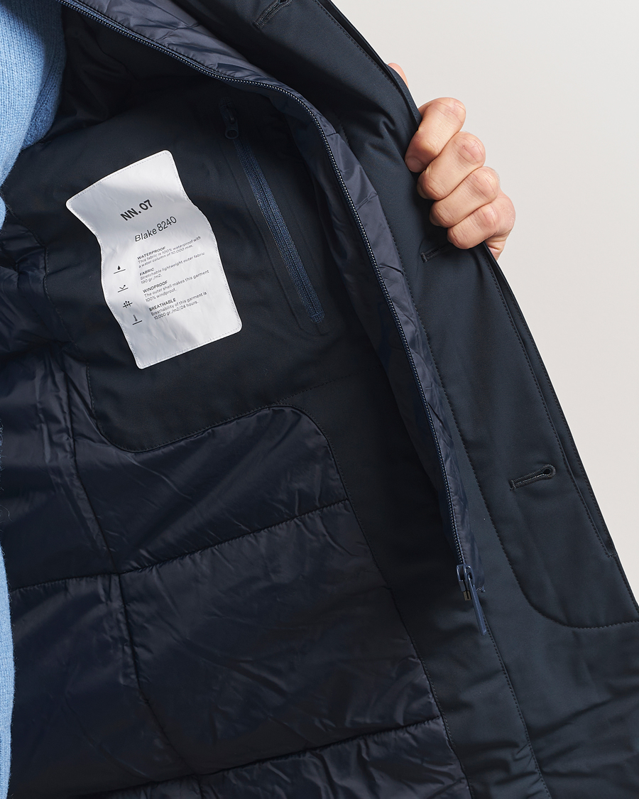 Herre | Jakker | NN07 | Blake Jacket Navy Blue