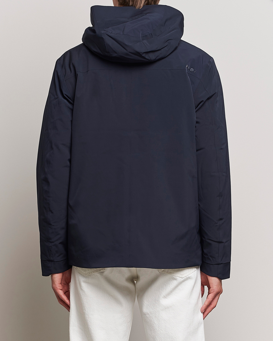 Herre | Jakker | NN07 | Greg Primaloft Hooded Jacket Navy