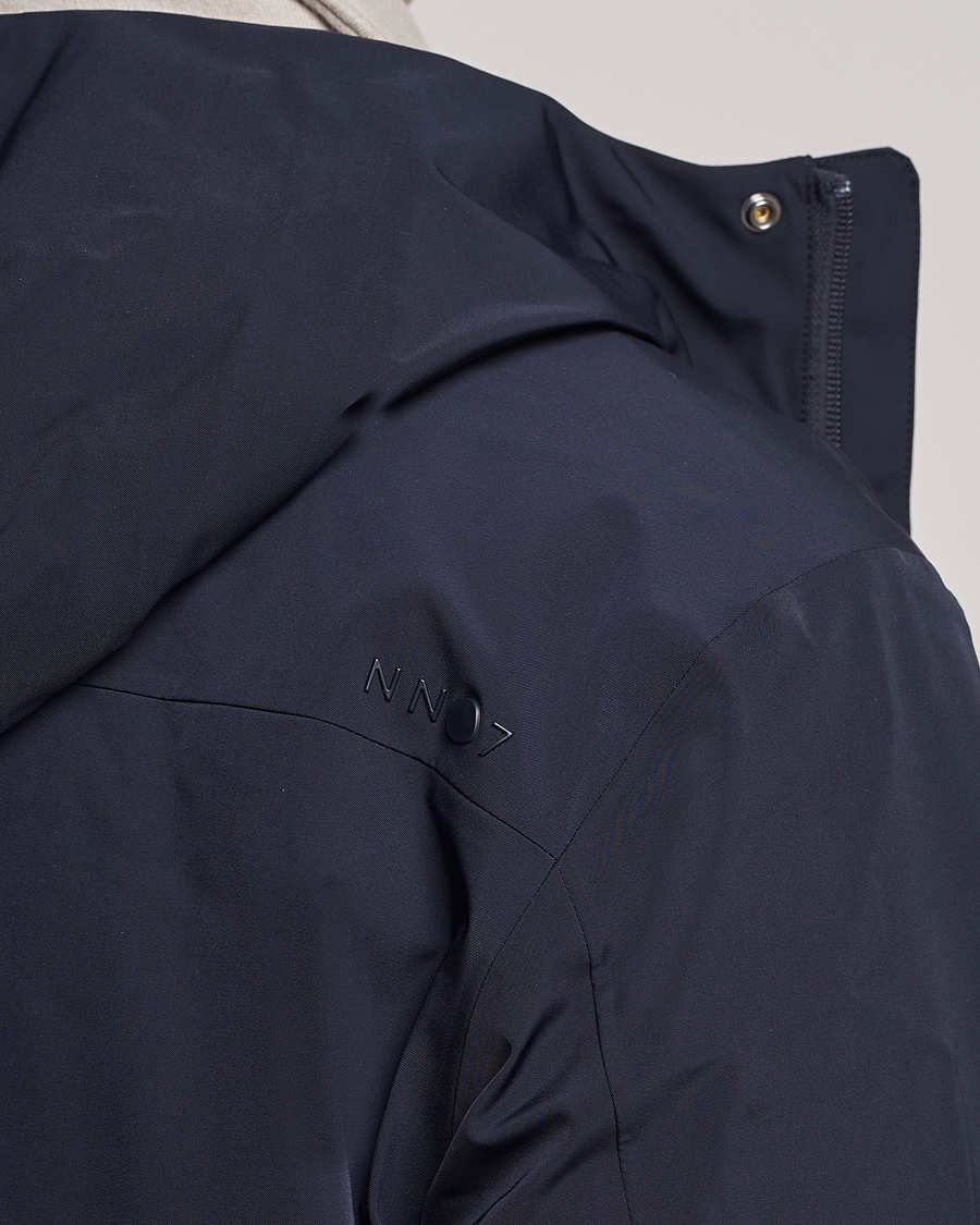 Herre | Jakker | NN07 | Greg Primaloft Hooded Jacket Navy