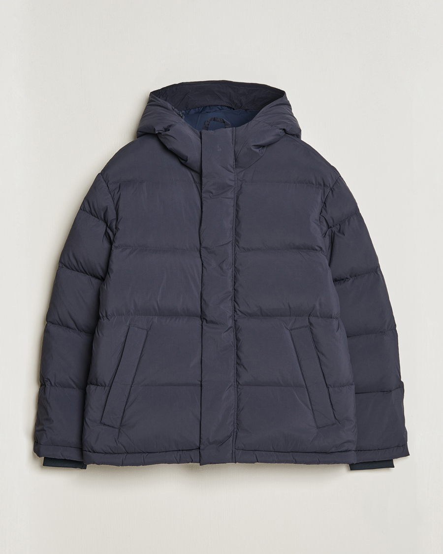 Herre | Jakker | NN07 | Matthew Padded Down Jacket Navy Blue