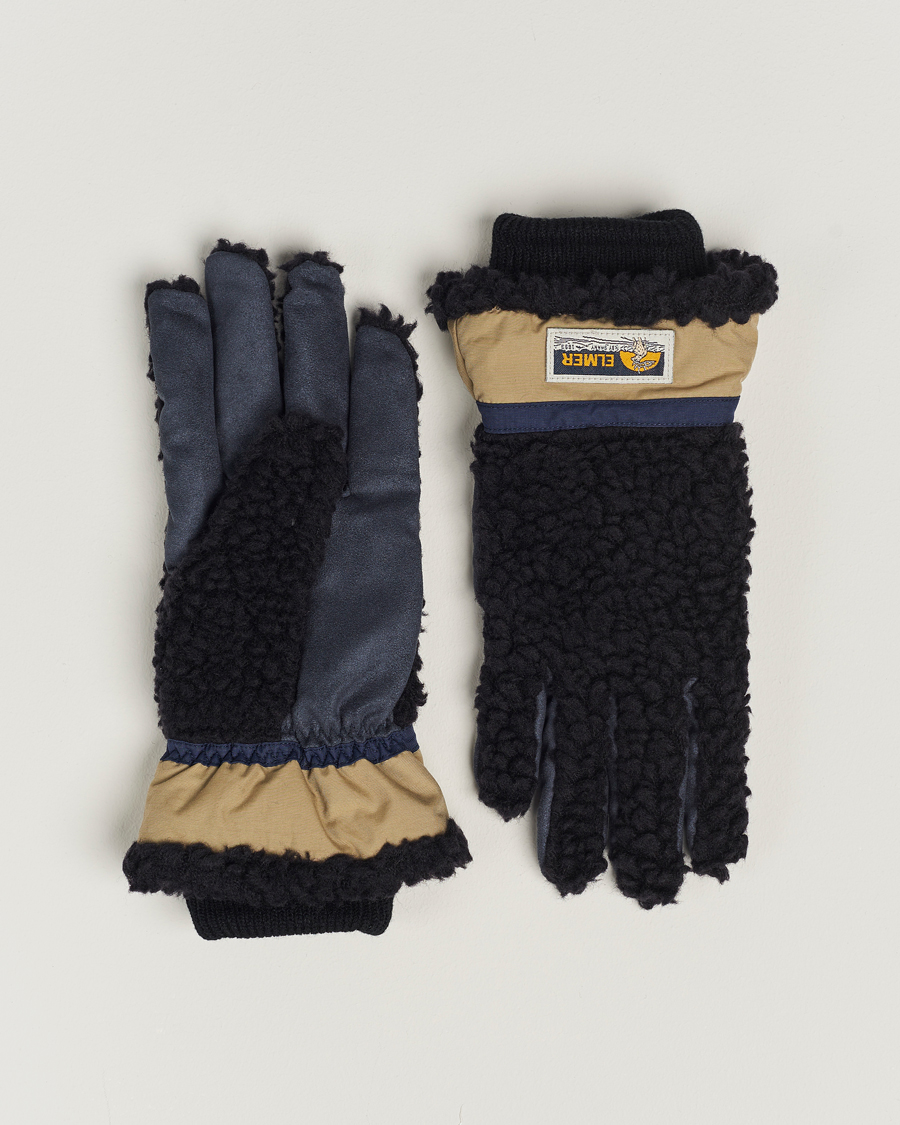 Herre | Hansker | Elmer by Swany | Sota Wool Teddy Gloves Black