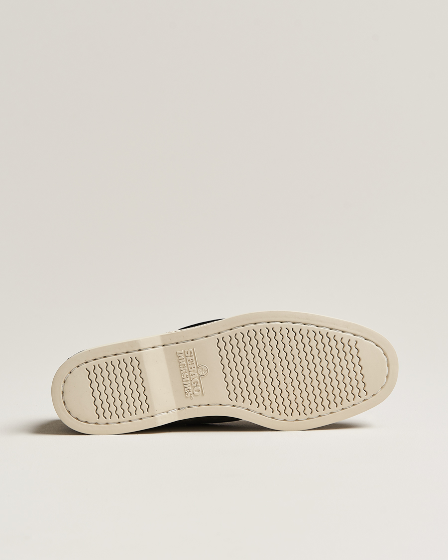 Herre | Seilersko | Sebago | Docksides Suede Boat Shoe Black