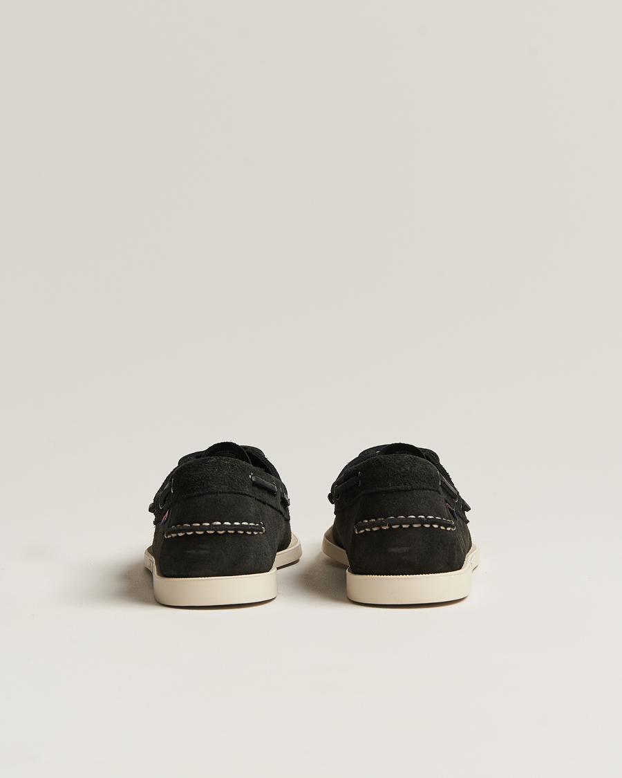 Herre | Seilersko | Sebago | Docksides Suede Boat Shoe Black