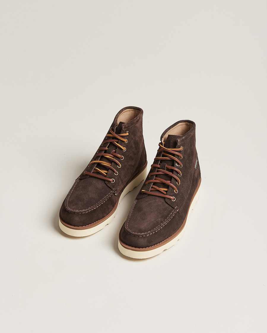 Herre | Vintersko | Sebago | Tala Oiled Suede Mid Boot Dark Brown