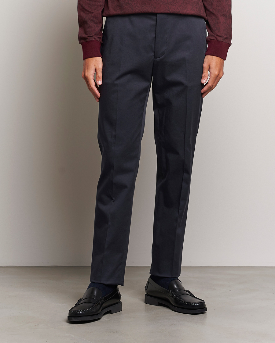 Herre |  | Etro | Slim Fit Chinos Navy