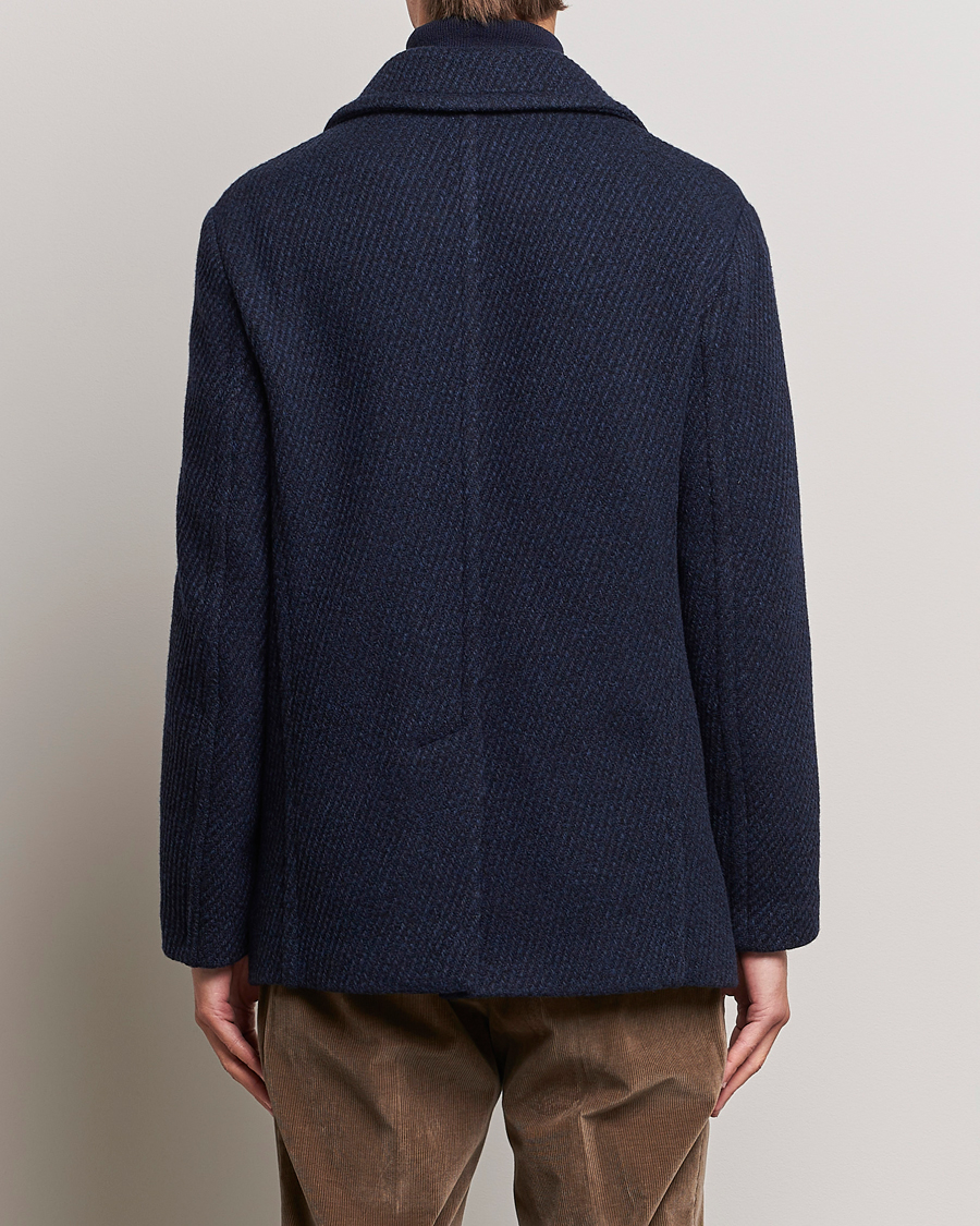 Herre | Jakker | Etro | Wool Peacoat Navy