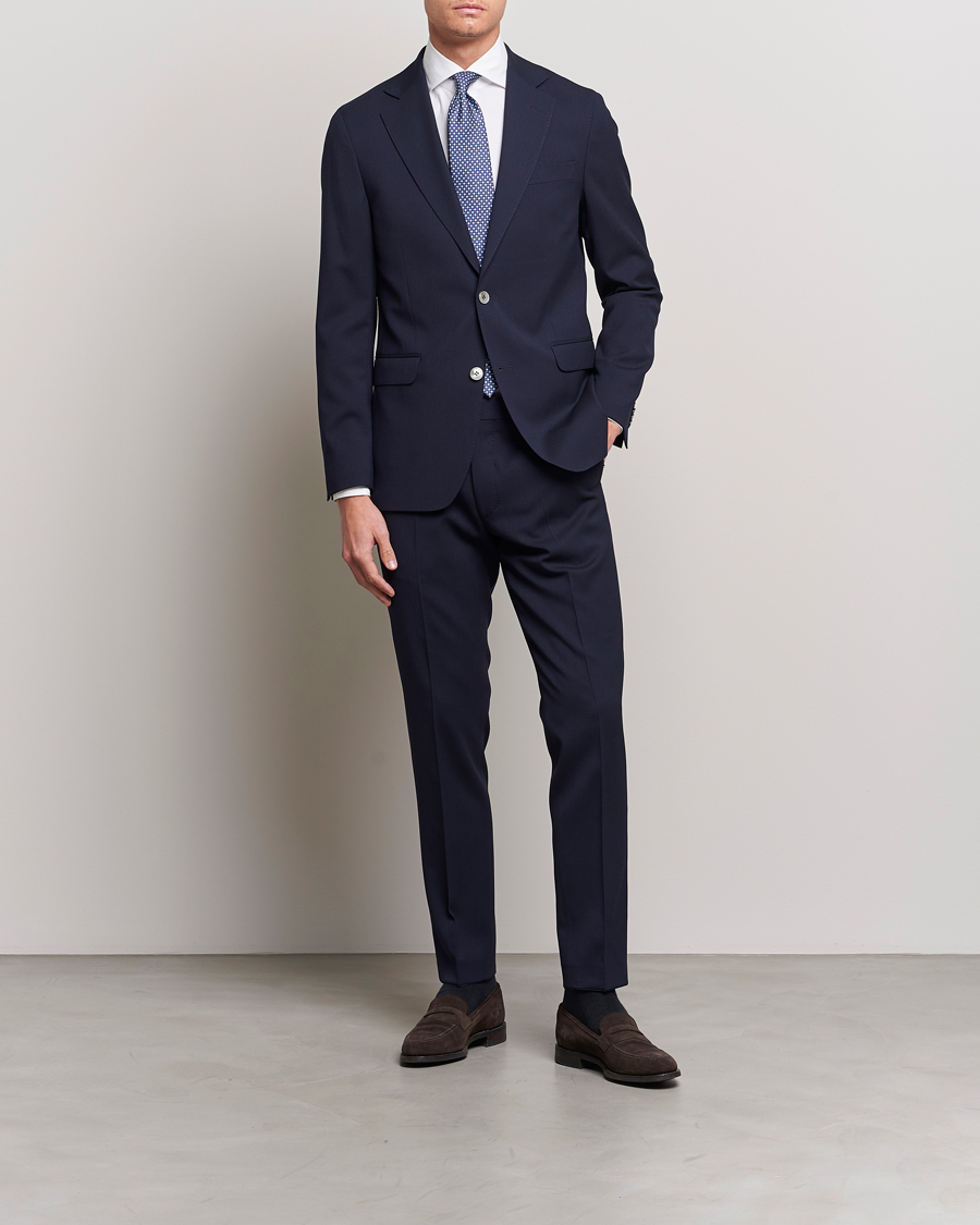Herre | Dressjakker | Oscar Jacobson | Ego Wool Blazer Blue
