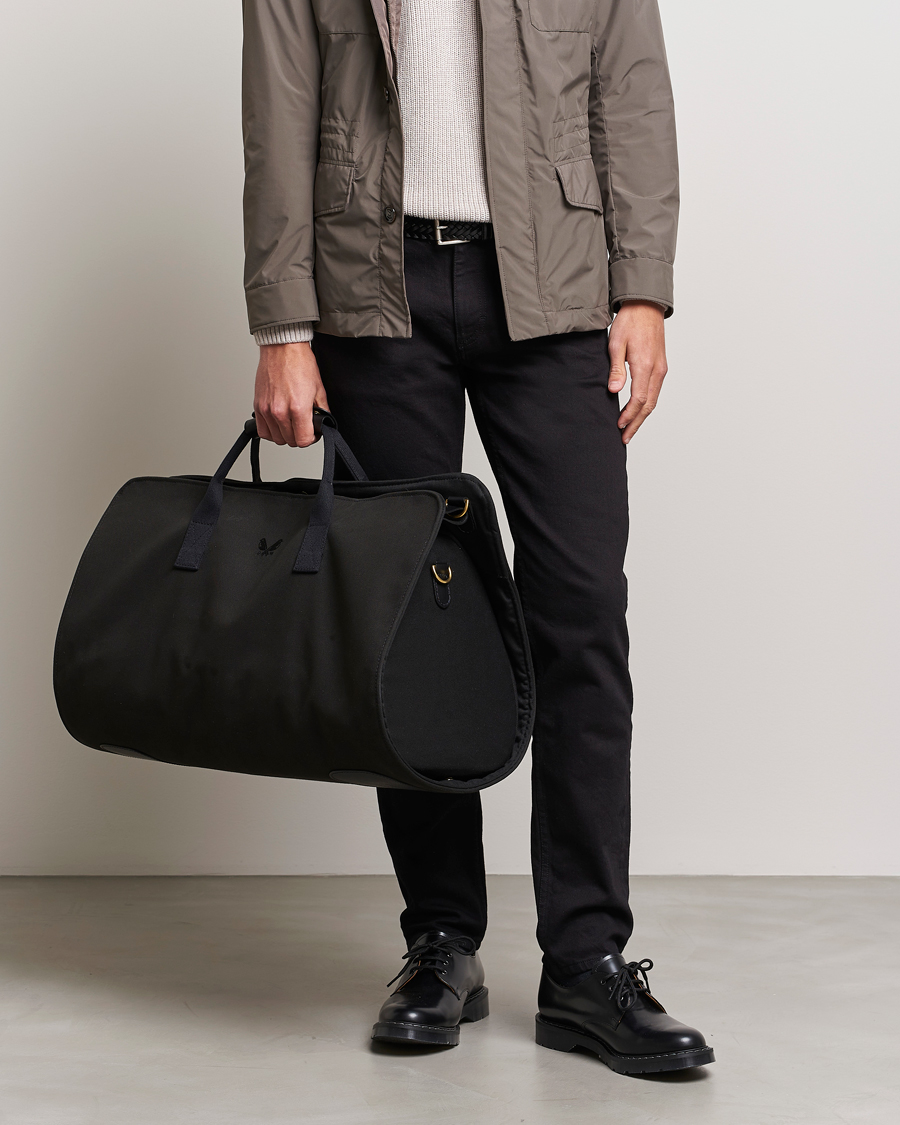 Herre | Avdelinger | Bennett Winch | Canvas Suit Carrier Holdall Black